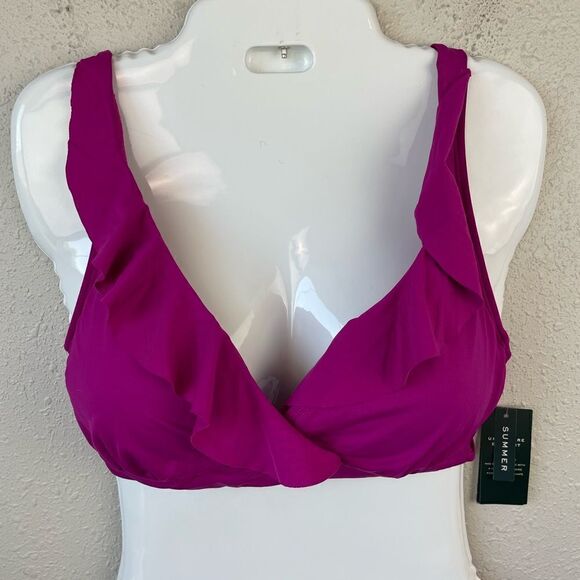 NWT Lauren Ralph Lauren Matching Bikini and Bottoms Size 10 - Picture 2 of 8